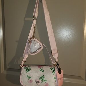 Retro Juicy Cherry Shoulder Bag